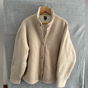 GAP Sherpa shirt jacket - cropped XL Tall
